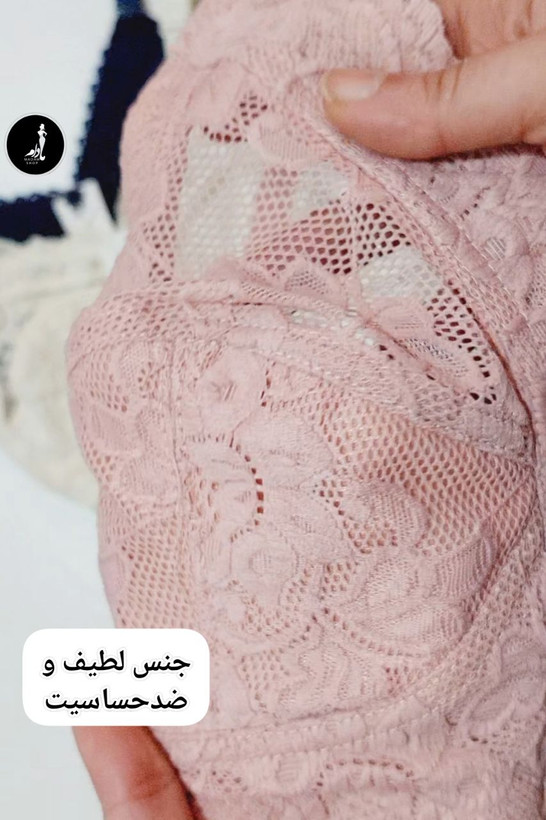 سوتین زنانه دانتل دالبری مدل بدون فنر لعیا